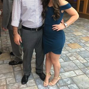Off the Shoulder Mini Dress